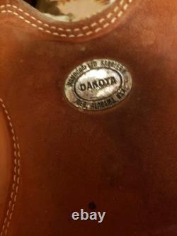 Dakota 523 Western Barrel Saddle 15