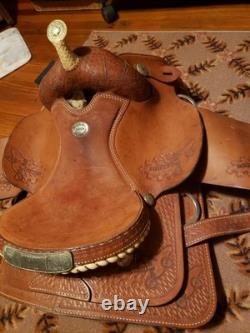 Dakota 523 Western Barrel Saddle 15