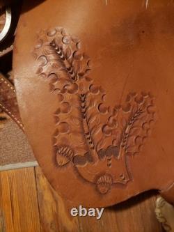 Dakota 523 Western Barrel Saddle 15