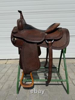 Dale Chavez 16 Western Cutter Saddle