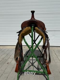 Dale Chavez 16 Western Cutter Saddle