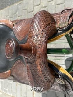 Dale Chavez 16 Western Cutter Saddle