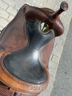 Dale Chavez 16 Western Cutter Saddle