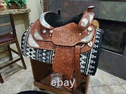 Dale Chavez 16 inch Western Show Saddle. Brand New, Never Been Used