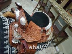 Dale Chavez 16 inch Western Show Saddle. Brand New, Never Been Used