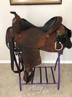 Dale Chavez Rough Out Work Saddle 16