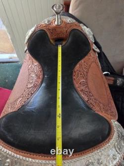Dale Chavez Western Pleasure Show Saddle 15 in