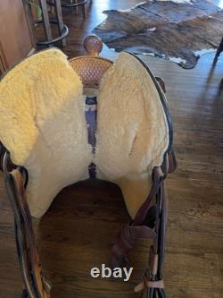 Dale Chavez Western Show Saddle 16