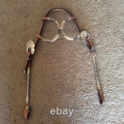 Dale Chavez Western Show Saddle with Matching Bridle, Silver