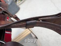Dale Fredricks reining western saddle 16 leather rough out