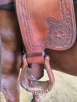 Darrel Slinkard for Cowboy Tack Reining Saddle