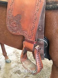 Darrel Slinkard for Cowboy Tack Reining Saddle