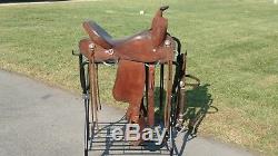 Dixieland Gaited Western Saddle with matching Bridle and breast collar