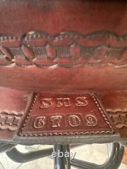 Dixieland Gaited Western Trail Saddle, 17 Seat