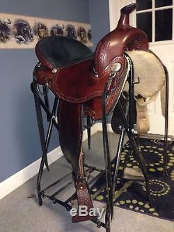 Dixieland gaited saddle 16