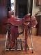 Don Rich Lightly Used Tooled Cutting Saddle, 16.5 Seat