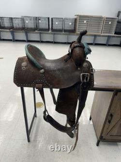 Double J Custom Western Saddle
