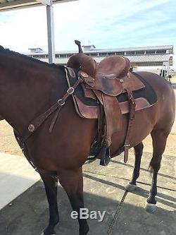 Double J Pozzi Pro Racer Barrel Saddle 13