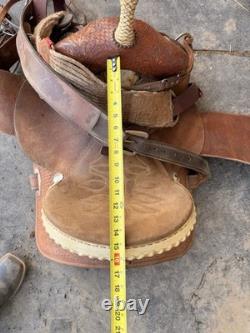 Double J Saddlery Barrel Saddle 14.5 Inch Used