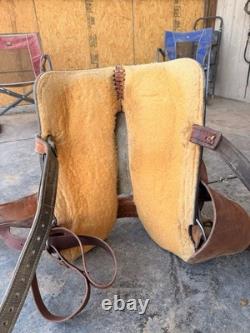 Double J Saddlery Barrel Saddle 14.5 Inch Used