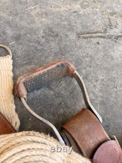 Double J Saddlery Barrel Saddle 14.5 Inch Used