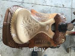Double J Trophy Roping Saddle