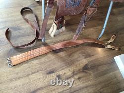 Double J Western Champion Bull Rider Saddle Texas High School Rodeo Assoc 1998