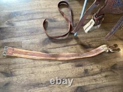 Double J Western Champion Bull Rider Saddle Texas High School Rodeo Assoc 1998