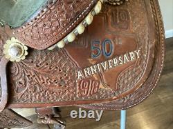 Double J Western Champion Bull Rider Saddle Texas High School Rodeo Assoc 1998
