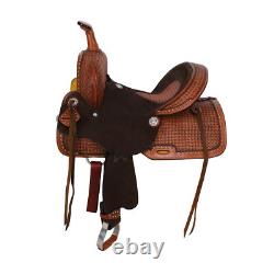 Double T Priscilla Barrel Style Horse Saddle 13 Inch