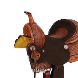Double T Priscilla Barrel Style Horse Saddle 13 Inch