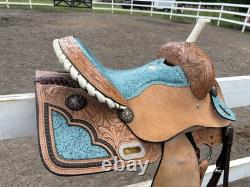 Double T Saddlery Western Saddle 14in. Including matching tack