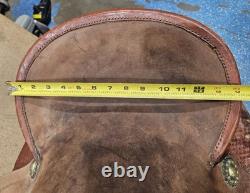 Double T Saddles 7133 16 Western Barrel Racing Saddle