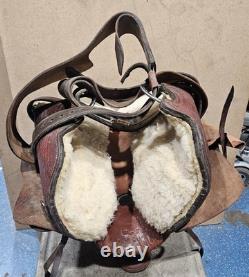 Double T Saddles 7133 16 Western Barrel Racing Saddle