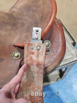 Double T Saddles 7133 16 Western Barrel Racing Saddle