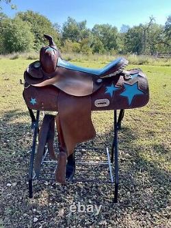 Double T Western Saddle 16 inch seat/7 inch gullet