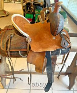 Double T Youth 12 Pony/Youth Roping Western Saddle Used 2X, No Stirrups