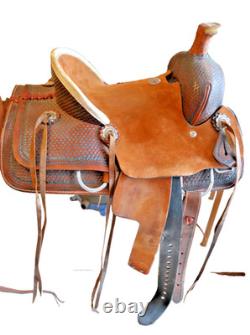 Double T Youth 12 Pony/Youth Roping Western Saddle Used 2X, No Stirrups
