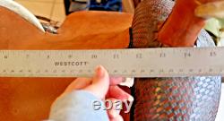 Double T Youth 12 Pony/Youth Roping Western Saddle Used 2X, No Stirrups