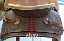 Double T Youth 12 Pony/Youth Roping Western Saddle Used 2X, No Stirrups