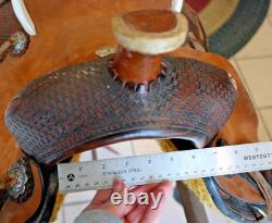 Double T Youth 12 Pony/Youth Roping Western Saddle Used 2X, No Stirrups