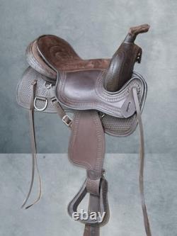 EDIX Santos Western saddle with EDIX saddle Pad