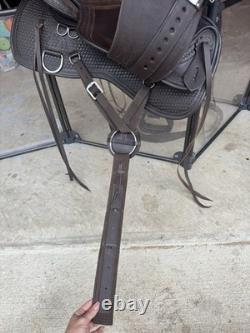 EDIX Santos Western saddle with EDIX saddle Pad