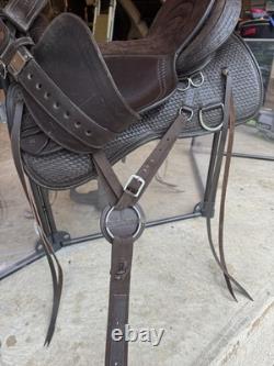 EDIX Santos Western saddle with EDIX saddle Pad