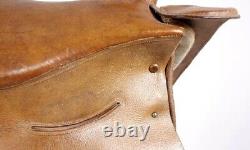 Early Antique Supple Leather Side Saddle Vintage Western