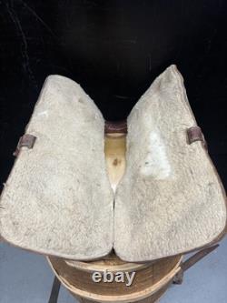 Easy Rider 816 Tool Leather Western Ranch Saddle-Approximately 16