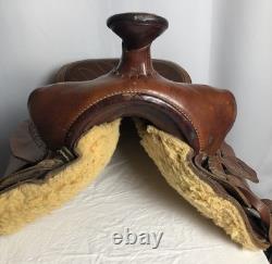 Easy Rider Western Equestrian Leather Horse Saddle 16 Seat # 265261