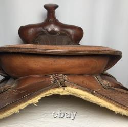 Easy Rider Western Equestrian Leather Horse Saddle 16 Seat # 265261