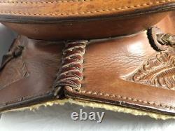Easy Rider Western Equestrian Leather Horse Saddle 16 Seat # 265261