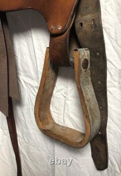 Easy Rider Western Equestrian Leather Horse Saddle 16 Seat # 265261
